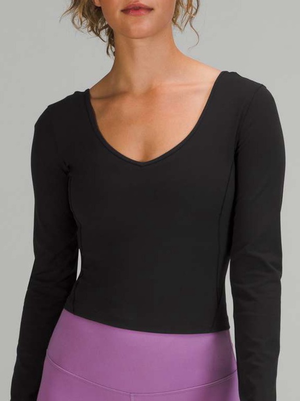 Lululemon Align Long Sleeve in Black